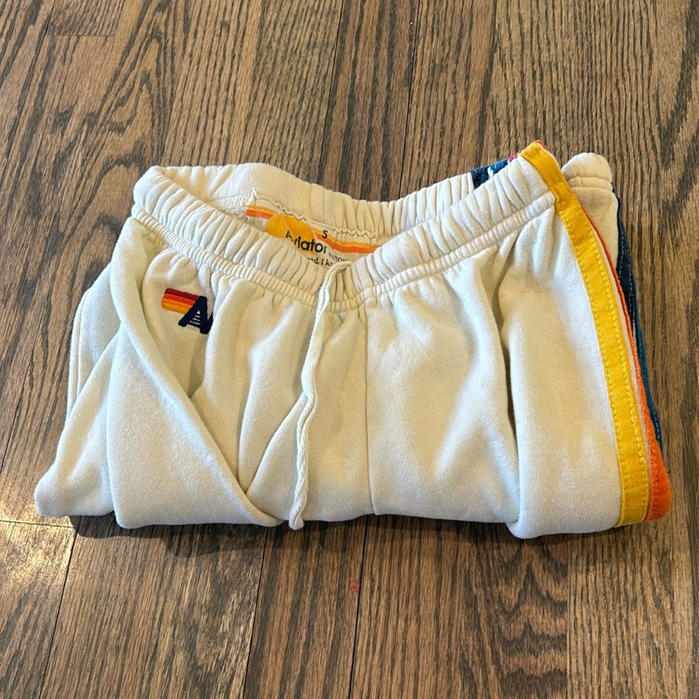 Off white aviator nation sweatpants